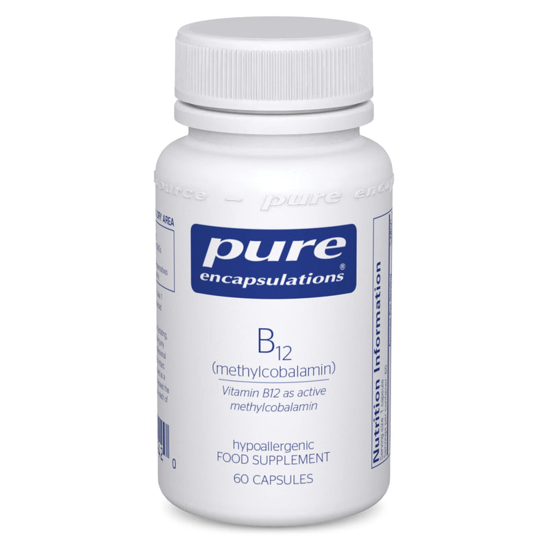 Pure Encapsulations - Vitamin B12 Methylcobalamin 1000 UG - Advanced Vitamin B12 for a Healthy Nervous System - 60 Capsules - BeesActive Australia