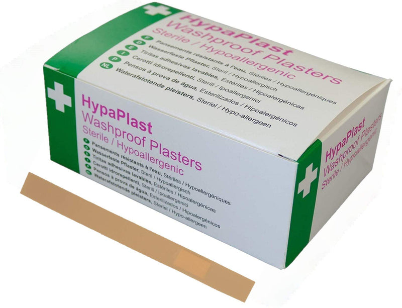 Safety First Aid Group HypaPlast Pink Washproof Plasters, Finger Extension (Pack of 40) - BeesActive Australia