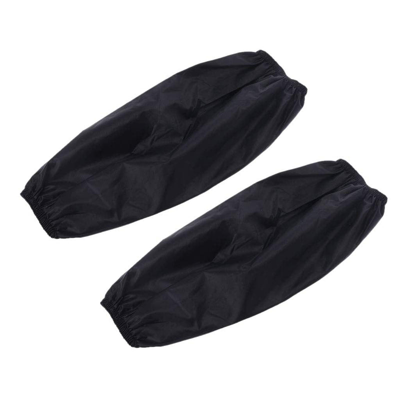 Runrain 1 Pair Waterproof Oilproof Arm Sleeves Covers Oversleeves Sleevelets Cleaning Protective Kitchen Tool Black - BeesActive Australia
