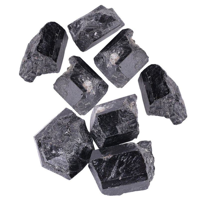 Raw Natural Black Tourmaline Crystals Stone Tourmaline Rough Rock Quartz Crystal Healing Stone - BeesActive Australia