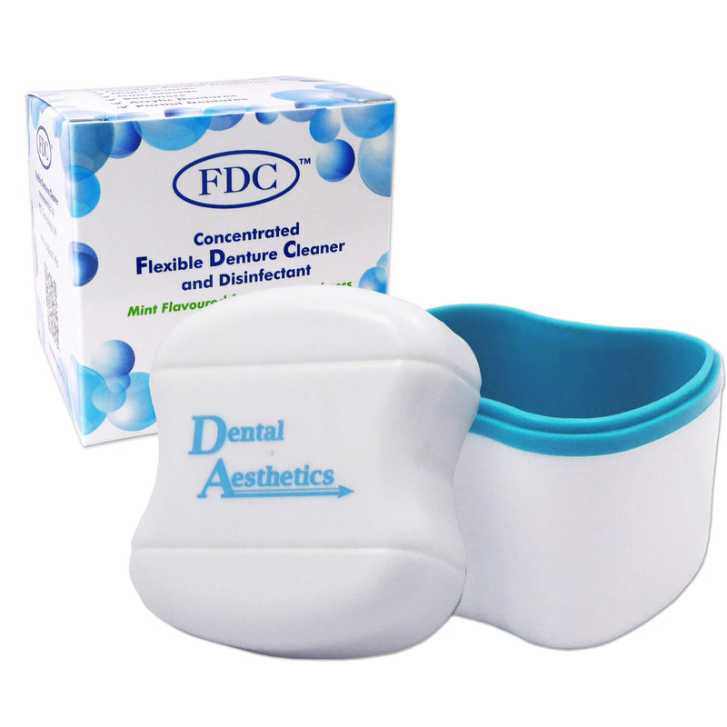 FDC Sachets & Denture Bath - Valplast Flexible Denture Cleaner (Blue Bath) Blue Bath - BeesActive Australia