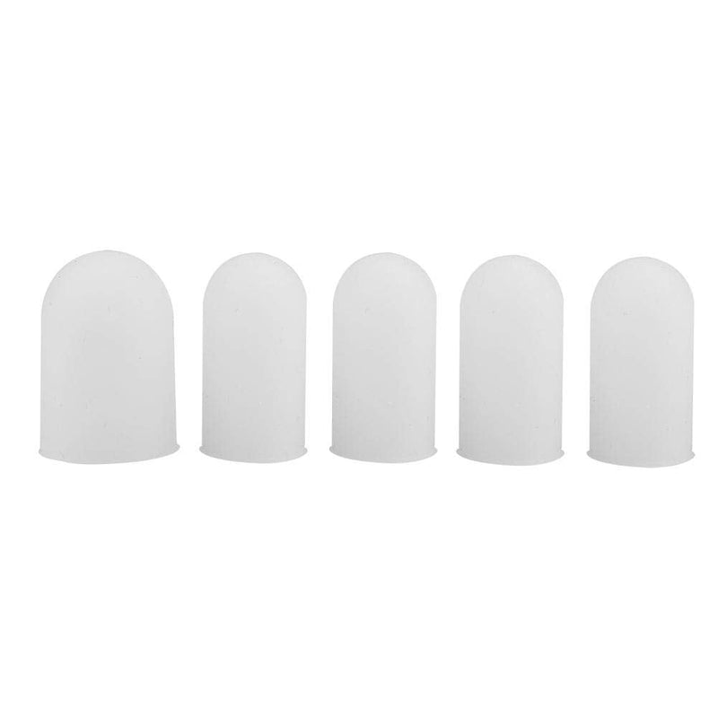 5pcs Silicone Finger Protector Thumbs Cover Fingertip Gloves Finger Cracking for Heat Cooking Baking Barbecue - BeesActive Australia