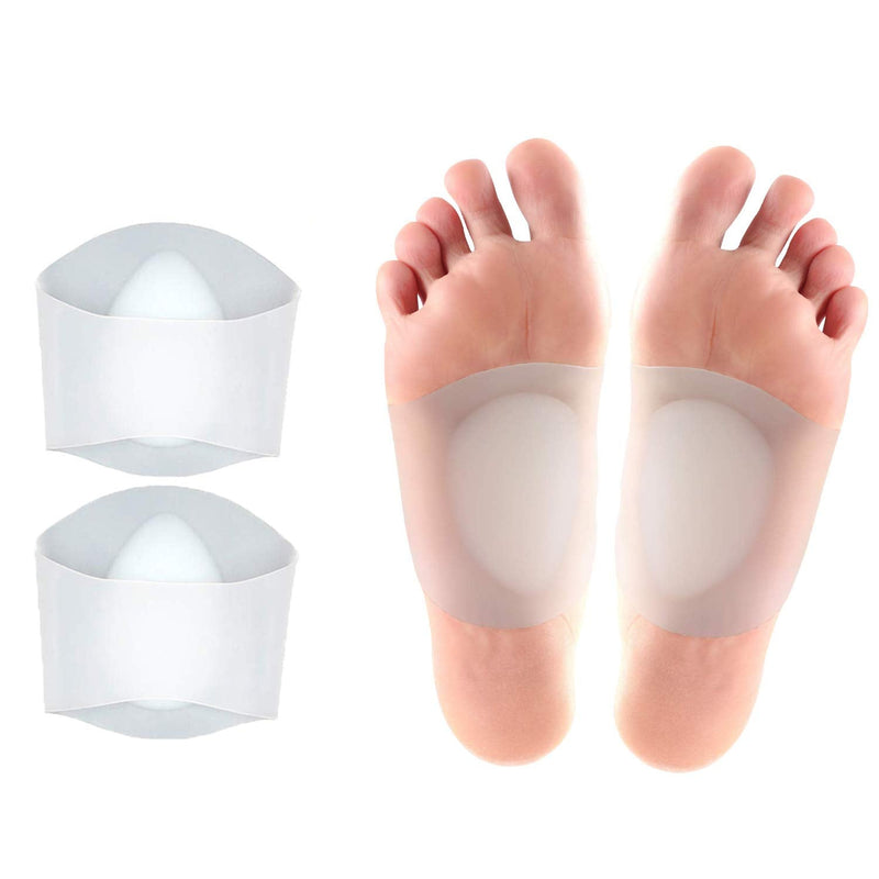 Arch Support Gel Pads for Plantar Fasciitis, Flat Feet, Soft Gel Pads Sleeves for Plantar Fasciitis Support and Flat Foot Support, Fallen Arches, Heel Spurs, Pain Relief (for Women and Men) S: Men: 3-6.5/ Women: 3-6.5 - BeesActive Australia