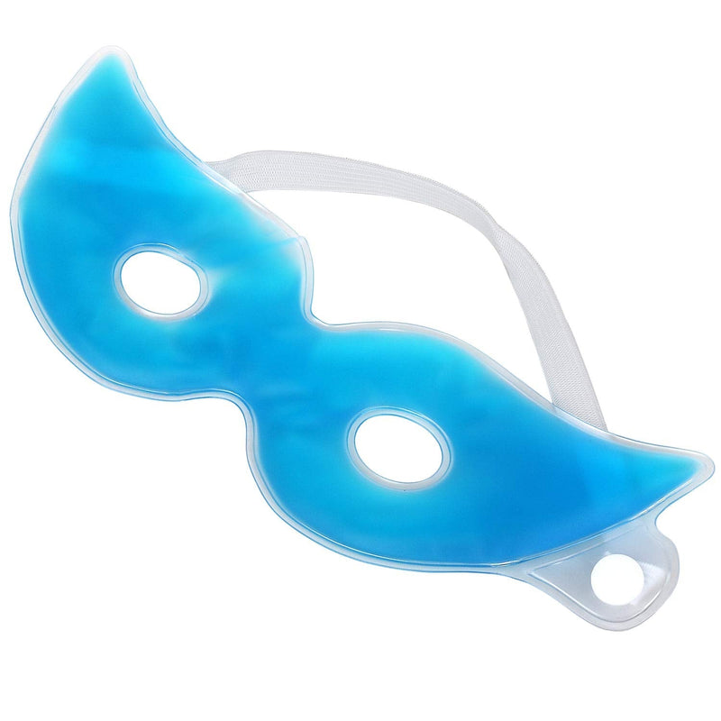 TRIXES Relaxing Gel Eye Mask with Holes - Cool and Hot Headache Tension Relief - Soothing for Puffy Eyes - BeesActive Australia