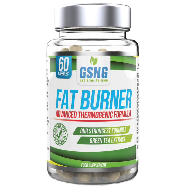 Fat Burner Weight Loss Pills – Metabolism Booster, Appetite Suppressant - Green Tea Extract Lean Slimming Diet Supplement for Men & Women - UK Premium Manufacture - 60 Vegetarian Capsules – GSNG - BeesActive Australia