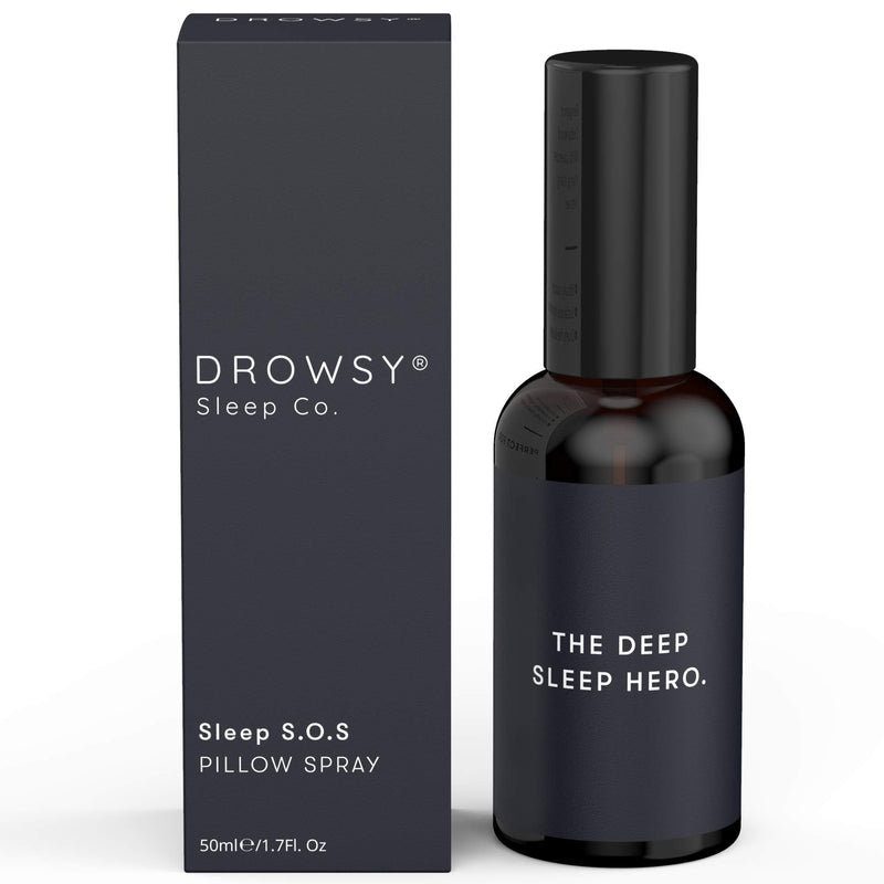DROWSY Sleep SOS Pillow Spray for Troubled Sleepers. The Ultimate Sleep Hygiene Upgrade. Up to 6 Months of Sleep. 1 Tiny Bottle - BeesActive Australia