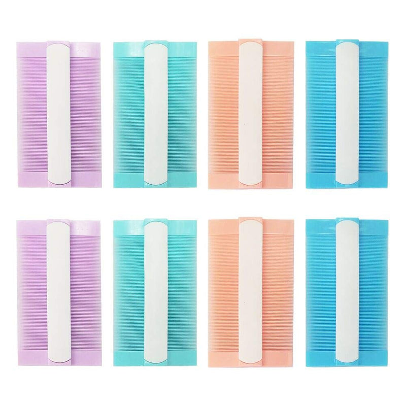 Lice Combs 8 Pack Nit Combs 4 Colors Lice Removal Combs Double Sided Teeth for Kids Adults Pets Head Lice Treatment - BeesActive Australia