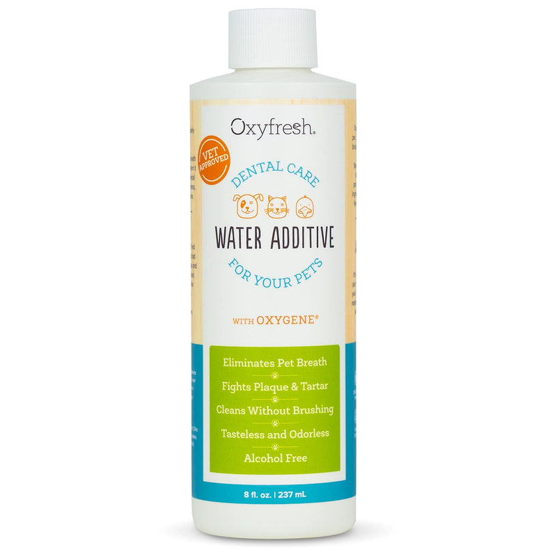 Oxyfresh Premium Pet Dental Care Solution Pet Water Additive: Best Way to Eliminate Bad Dog Breath and Cat Breath - Fights...