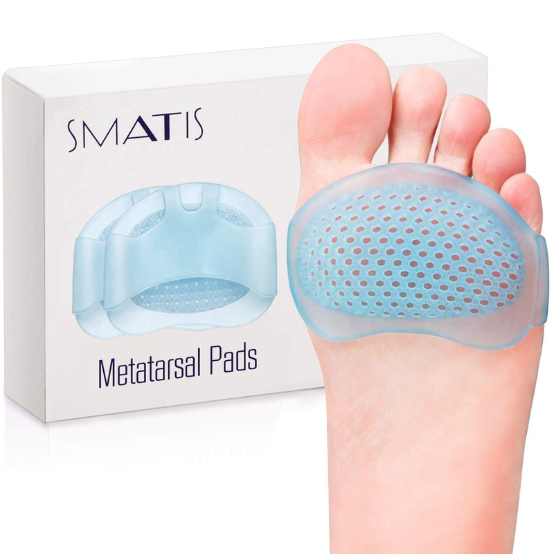 Metatarsal Pads for Women and Men, 4PCS Ball of Foot Cushion Foot Pads Heel Cushions for Shoes for Metatarsalgia Neuroma Mortons Neuroma Pads Atrophy Burning Sensations Relieve Pain… 4 Count (Pack of 1) - BeesActive Australia