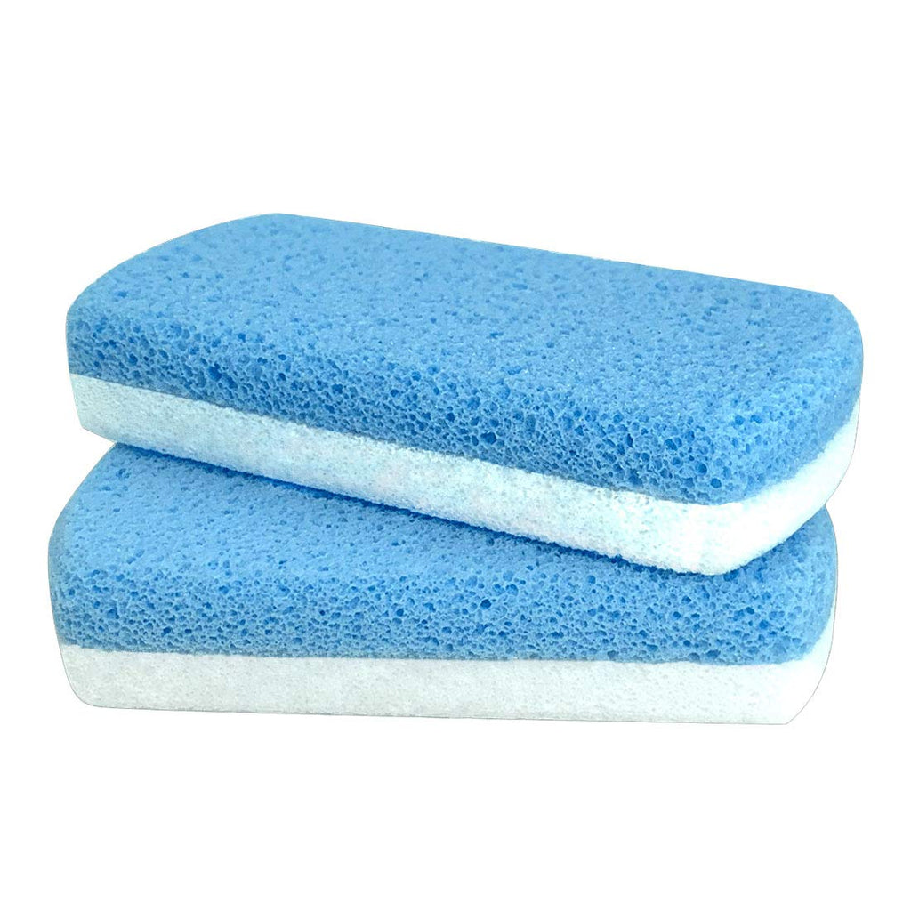 Maryton Glass Pumice Stone for Feet, Callus Remover and Foot Scrubber & Pedicure Exfoliator Tool Pack of 2 - BeesActive Australia