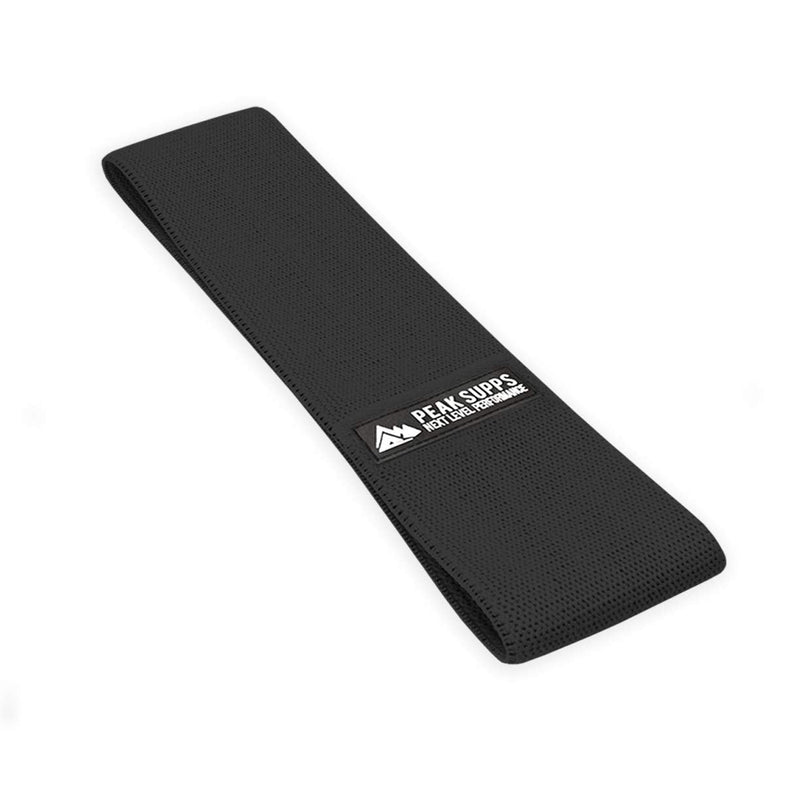 Fabric Resistance Band - Black Heavy/Ultra Heavy Resistance - Hip Circle NON ROLL - BeesActive Australia