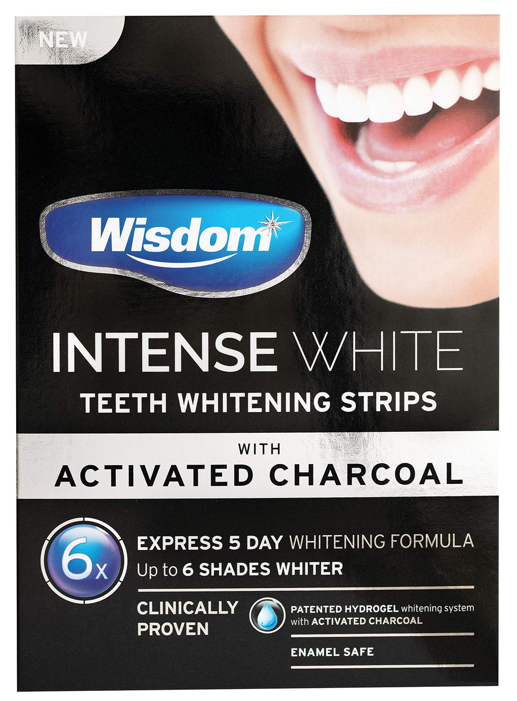 Wisdom Intense White - Charcoal Teeth Whitening Strips - BeesActive Australia