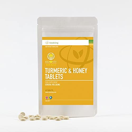 VYTALIVING Biovit Turmeric & Honey - Joint Care Supplements - Turmeric Supplements - Immunity Booster - Joint Relief | 60 Tablets - BeesActive Australia