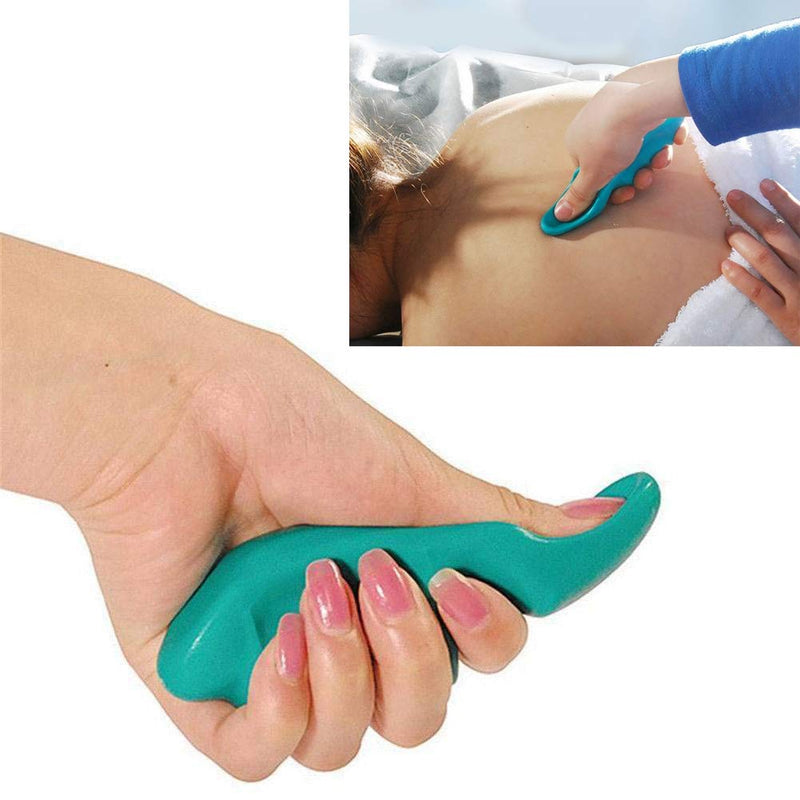 Angzhili Thumb Saver Massager Body Massage Deep Tissue Massage Tool Trigger Point Massage Tool Saver Massager Green Thumb Protector Tool - BeesActive Australia