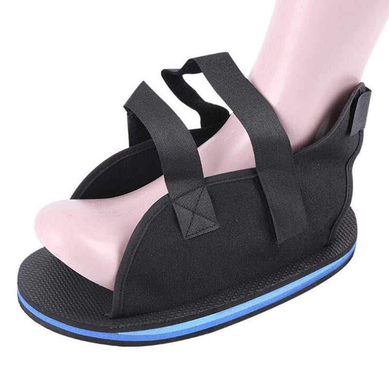 Surgical Plastered Shoes with Adjustable Strap, Medical Open Toe Plaster Cast Shoes Broken Foot Rehabilitation Shoes Post-Op Foot Fracture Recovery Slippers Surgery Recovery Gypsum Shoes Protector S 25CM - BeesActive Australia