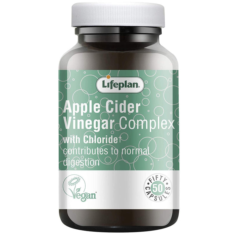 Lifeplan Apple Cider Vinegar Complex Capsules x 100. Award Winning Product. with sea kelp, Dandelion & Burdock - BeesActive Australia