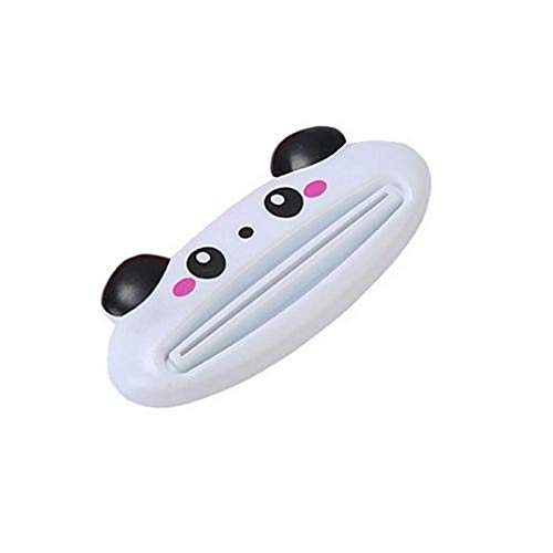 Toothpaste Tube Squeezer Animal Toothpaste Clip, Toothpaste Squeeze roll, Tube Squeezer Tool Dispenser (White) White - BeesActive Australia