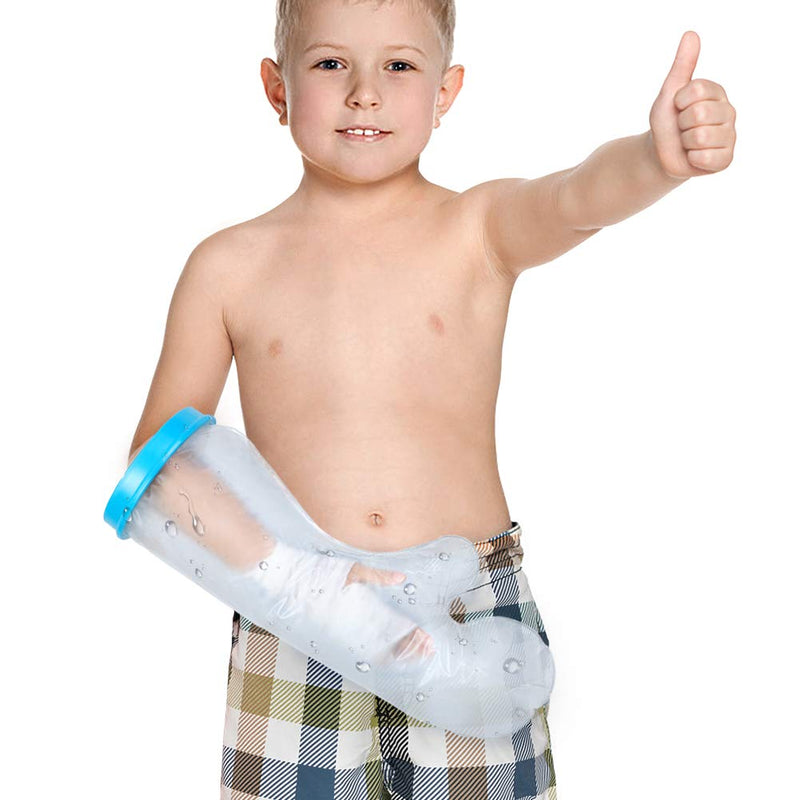 Yosoo Health Gear Kids Arm Cast Covers, Waterproof Arm Cover for Shower, Child Cast Protector Watertight Seal Keep Wound and Bandage Dry for Broken Arm, Wrist, Hand, Fingers, Left or Right Arm Arm Child - BeesActive Australia