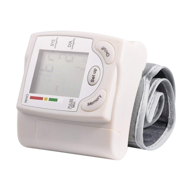 Blood Pressure Monitor - Smart Digital LCD Wrist Cuff Blood Pressure Measuring Tool Measurement Home - BeesActive Australia