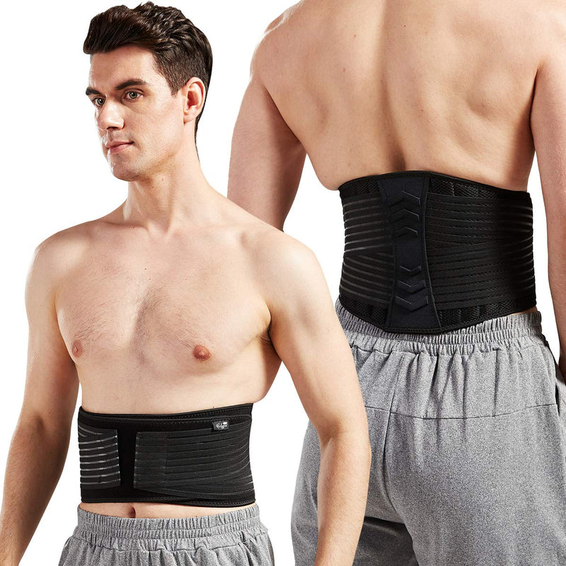 Lumbar Support Back Brace for Men and Women (Regular 28" - 50") Regular 28" - 50" - BeesActive Australia