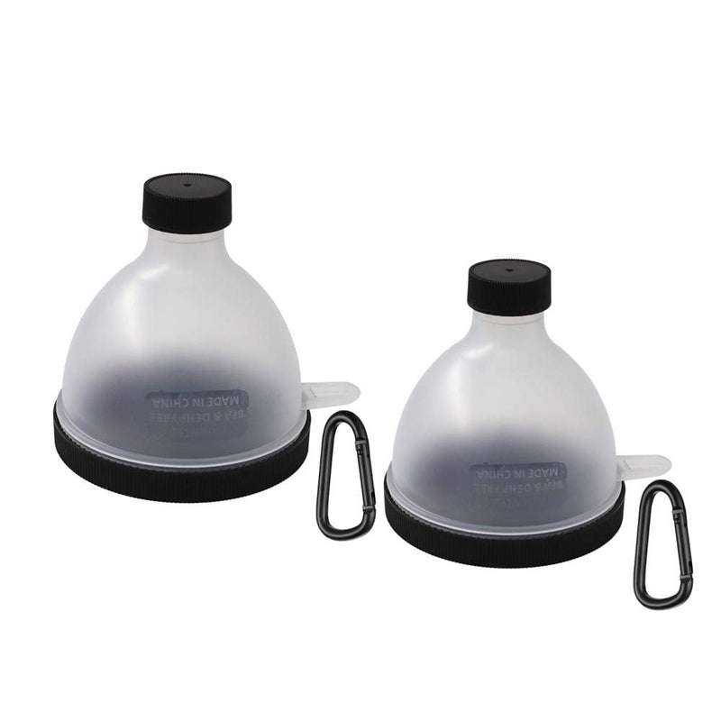 REOOHOUSE Powder Funnel Protein Funnel Supplement Storage for Shaker Bottle BCAA Creatine (funnel-2pack) Funnel-2pack - BeesActive Australia