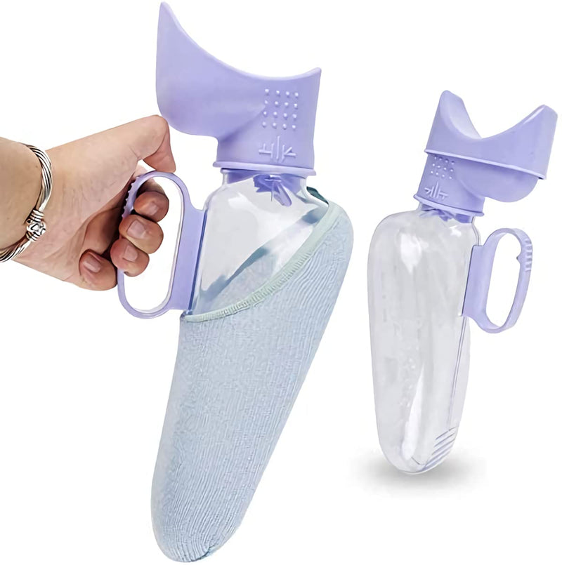 VOCA Urinals for Women Urine Container 700mL Spill Proof Urinary Chamb Female Portable Pee Wee Bottles Easy to Clean - BeesActive Australia