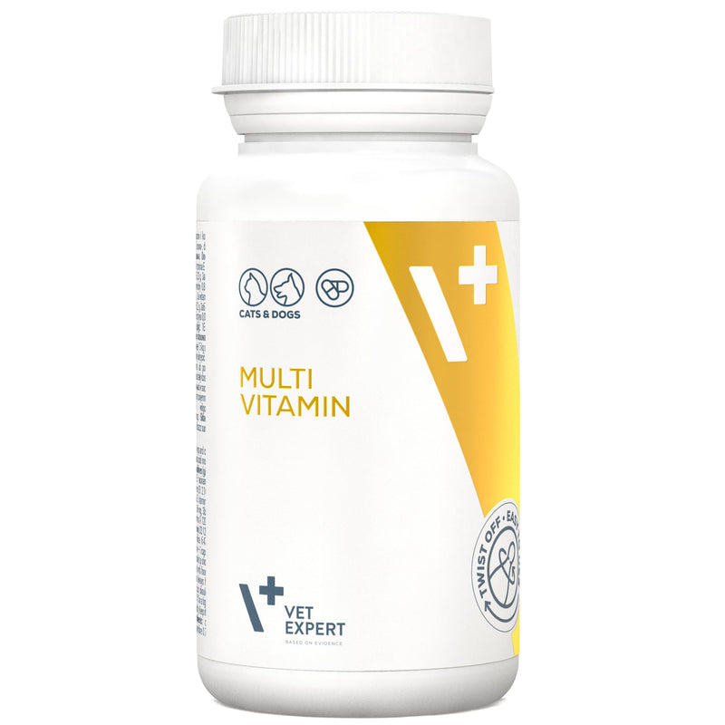 Vet Expert Multivitamin 5 in 1 Supplement for Dogs and Cats – Supports Immunity, Skin & Joints - Increases Energy, Reduces Stress and Supports Gut Health - 30 Twist & Pour Capsules