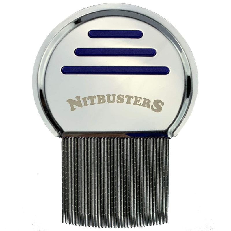Nitbusters Infinity Stainless Steel Metal Headlice Nit Removal Comb with Spiral Grooves - BeesActive Australia