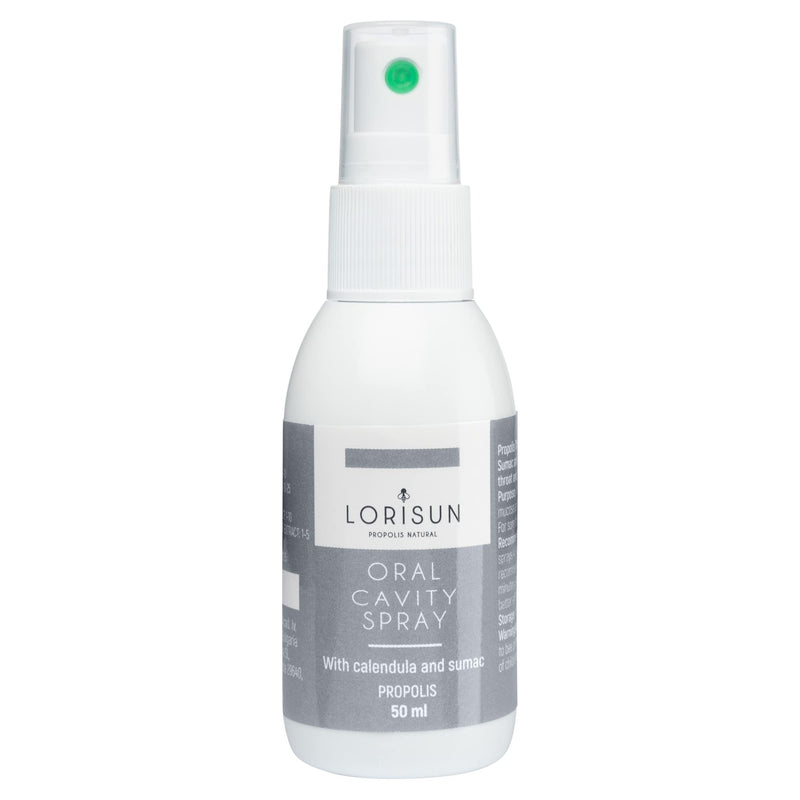 LORISUN | Propolis with Calendula Throat Spray | Propolis Spray | for Sore Throat and Oral Inflammation | Antibacterial | Natural Anti-Inflammatory | Protects and Strengthens | Easy to Use | 50ml - BeesActive Australia
