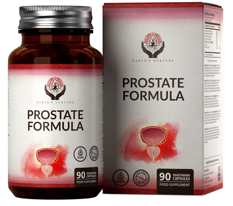 EN Prostate Supplement | with Saw Palmetto, Pumpkin Seed Extract & Zinc to Support Mens Health | 90 Vegetarian Prostate Capsules for Men | Non GMO & Gluten Free | Manufactured in The UK - BeesActive Australia