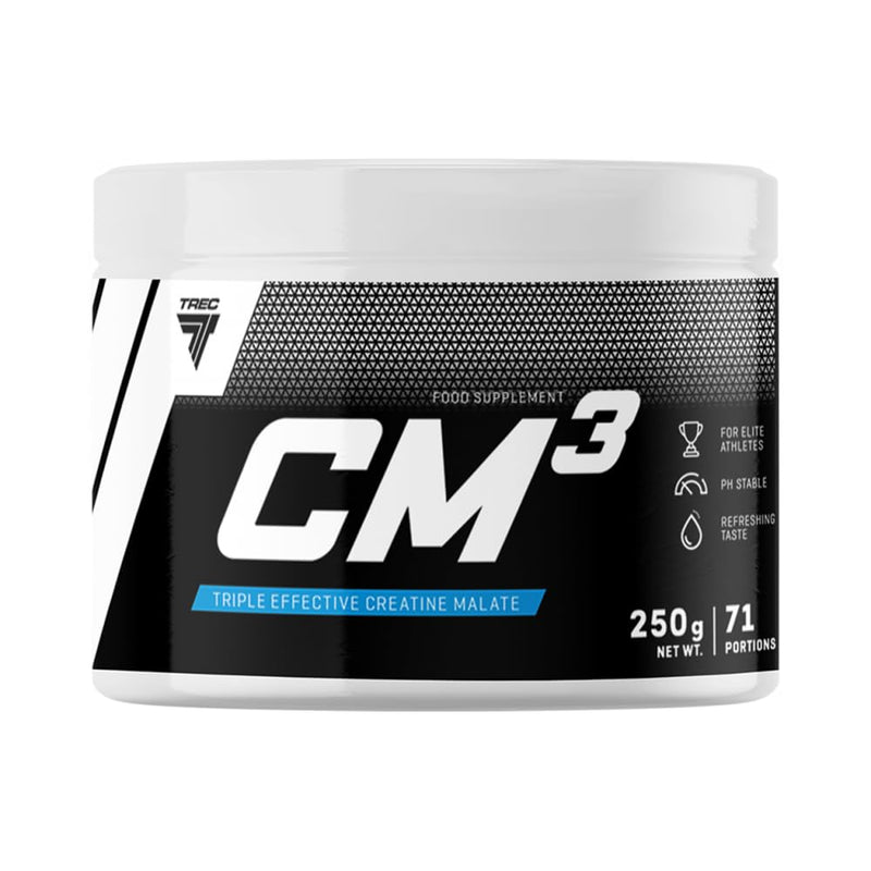 Trec Nutrition CM3 TriCreatine Powder, Pineapple, 250g, Creatine Monohydrate Powder - BeesActive Australia