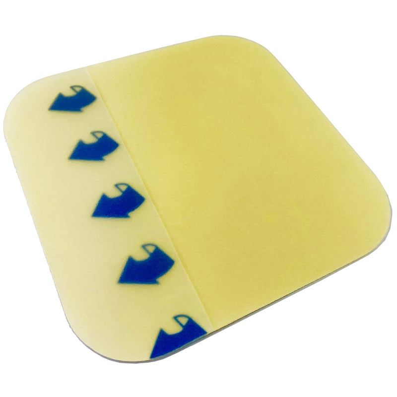 Pack of 10 Cutiderm Sterile Hydrocolloid Extra Thin Adhesive Wound Dressing 10cm x 10cm - for Cuts, Grazes, Superficial and Partial Thickness Burns, Pressure sores, and Venous Leg ulcers 10cm x 10cm (Pack of 10) - BeesActive Australia