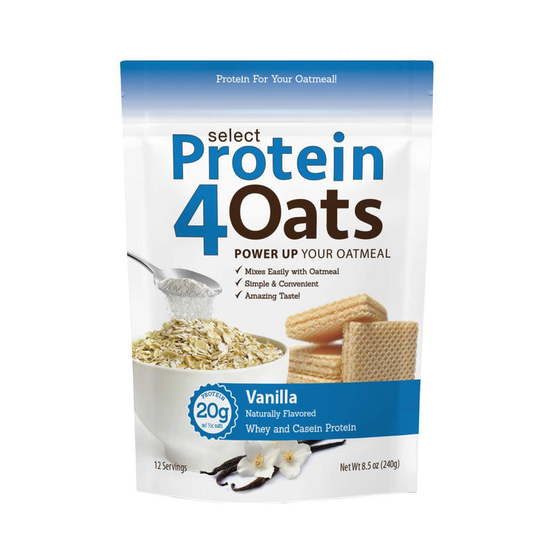 PES Protein 4 Oats Vanilla 12 Serving, 246 g - BeesActive Australia