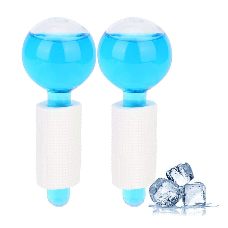 Massage Ice Cool Roller Ball, 2pcs Face Tightening Energy Ice Hockey Cold Compress Skin Massage Ice Ball Skin Care Tool for Puffiness, Redness and Pain - BeesActive Australia