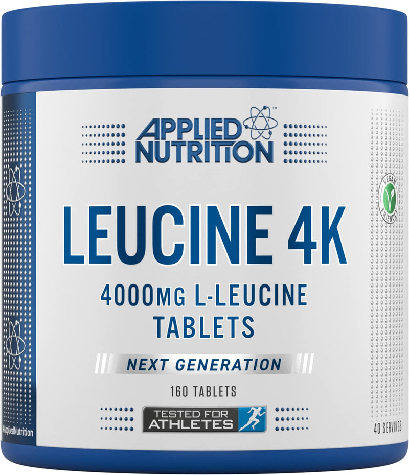 Applied Nutrition Leucine 4K - 400mg L-Leucine Amino Acids Tablets (160 Tablets - 40 Servings) - BeesActive Australia