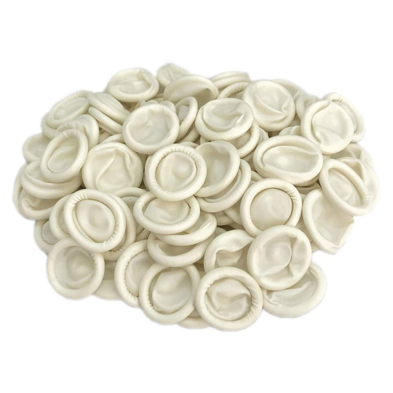 105 PCS Latex Finger Covers Finger Tip Rubber Protect Keeping Dressing Dry and Clean, Anti-stati - BeesActive Australia