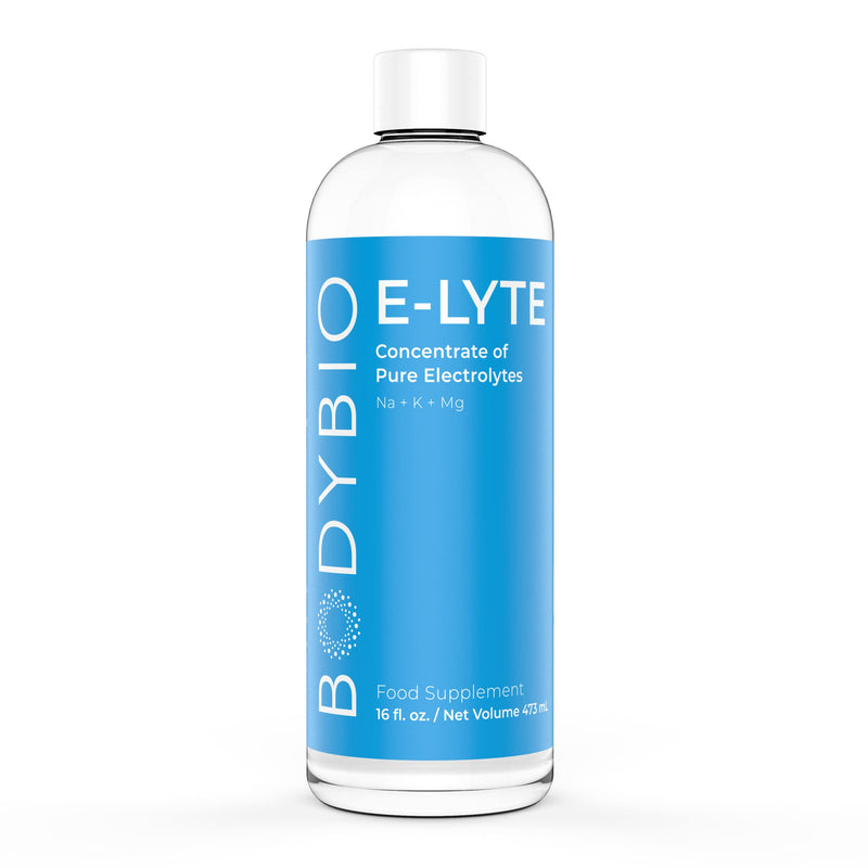BodyBio Electrolytes for Hydration 16 Oz Concentrate 64 Servings No Sugar Keto Dehydration Recovery with Magnesium Potassium Sodium Relieves Cramps, 473 ml 473 ml (Pack of 1) - BeesActive Australia