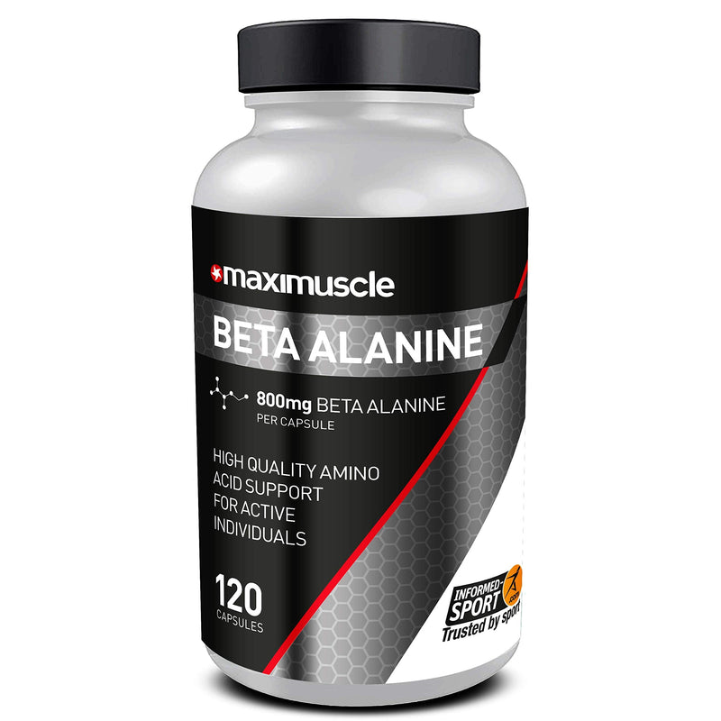 MAXIMUSCLE Beta Alanine Capsules 120'S - BeesActive Australia