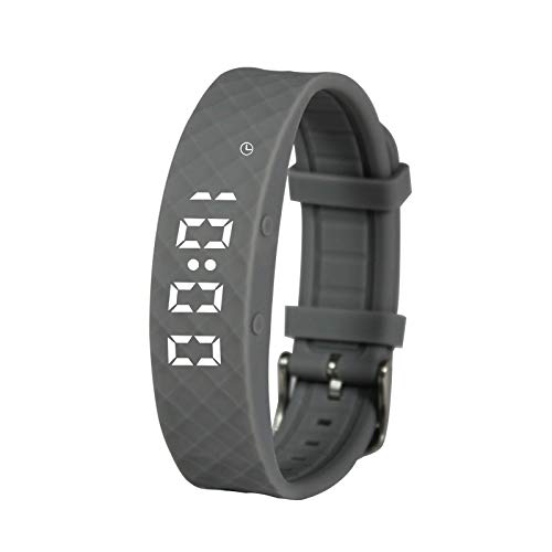 Grey Pivotell Vibratime Vibrating Pill Reminder Alarm Watch - with up to 12 Daily Alarms - BeesActive Australia