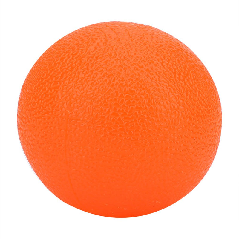 Hand Exercise Balls Silicone Squeeze Stress Ball Massage Therapy Grip Ball for Hand Finger Strength Exercise Stress Relief(Orange) - BeesActive Australia