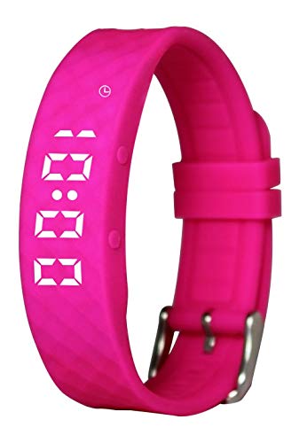 Pink Pivotell Vibratime Vibrating Pill Reminder Alarm Watch - with up to 12 Daily Alarms - BeesActive Australia