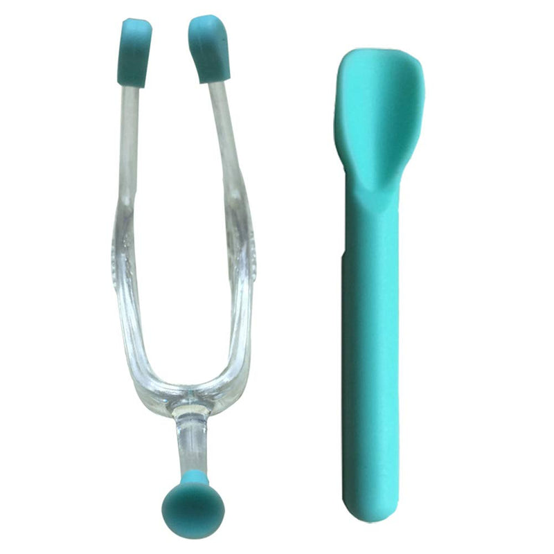 Soft Silicone Contact Lenses Remover and Insertion Tool, Contact Tweezers and Soft Scoop for Girls Lady with Long Nails (Green) - BeesActive Australia