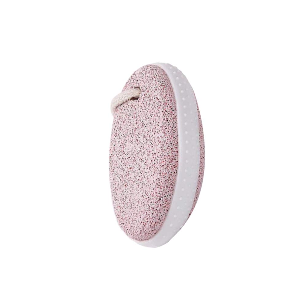 HEALLILY Pumice Stone for Feet Oval Foot Scrubber Exfoliating Dry Dead Skin Remover for Hands Heels Body Foot Care Tool Pink - BeesActive Australia