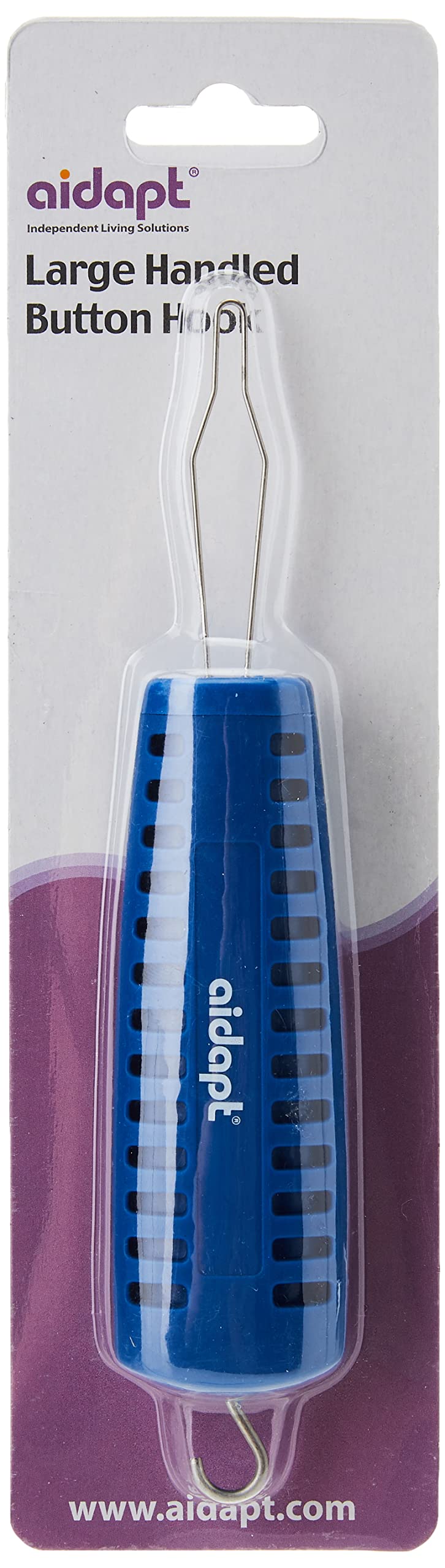 Button & Zipper Fastener. Helps those with Arthritis, Parkinson's, Weaker Grip to Fasten Buttons & Pull Zips Up & Down. Perfect for Travel. Dressing Aid, Assist Device, Helper. Loop Pull Through. Blue - BeesActive Australia