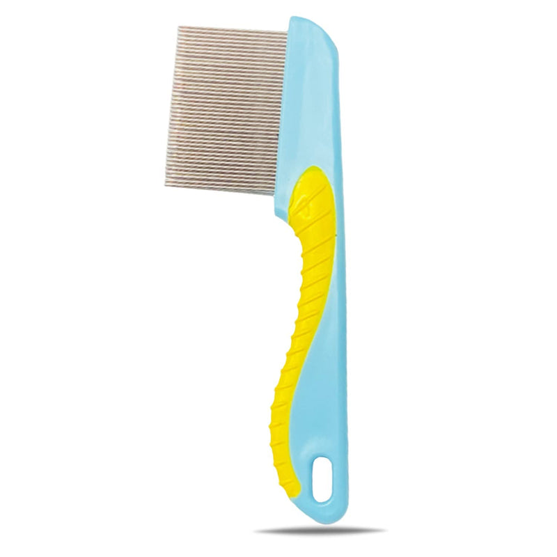 1 x Long Metal Nit Hair Comb Remove Head Lice and Eggs Effectively with Handle S&S PRODUCTS - BeesActive Australia