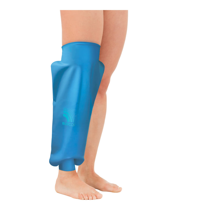 Bloccs Waterproof Knee Protector for Showering, Swim, Shower & Bathe. Watertight Protection for Dressings, Adult (Medium) M - BeesActive Australia