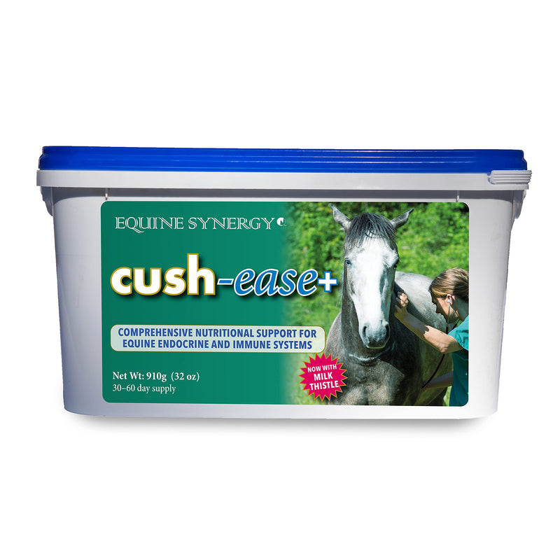 Cush-Ease + A Comprehensive High Potency Nutrition Supplement for Horses - Now With Biotin and Milk Thistle for Hoof Health