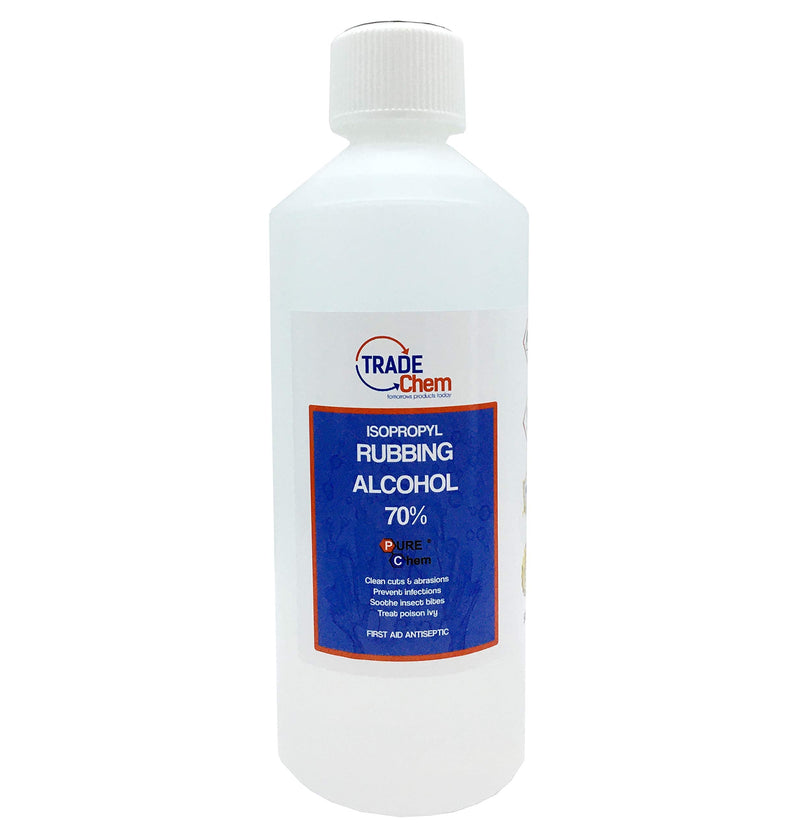 First Aid Antiseptic Rubbing Alcohol ISOPROPYL 70% IPA Isopropanol - 500ml (Blue) - BeesActive Australia
