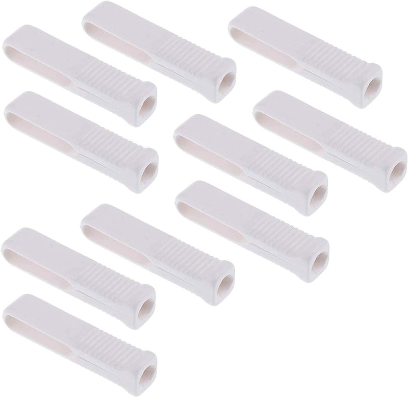 POFET 10pcs Durable ABS Medical Ampule Opener Glass Vial Opener Opening Tool White - BeesActive Australia