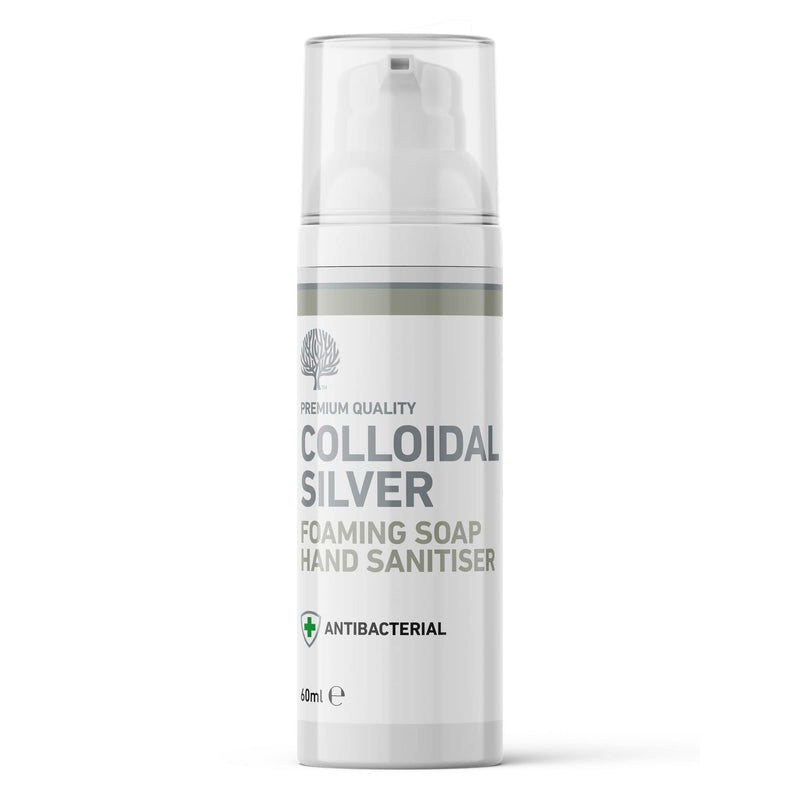 Nature's Greatest Secret All Natural Premium Quality Antibacterial Colloidal Silver Foaming Soap Handfoam 60ml - BeesActive Australia